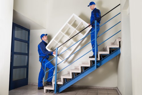 Removal team planning a move in Fulham street with local access considerations