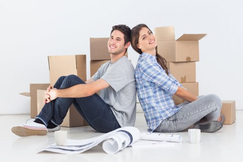 Moving van service for residential moves in Fulham