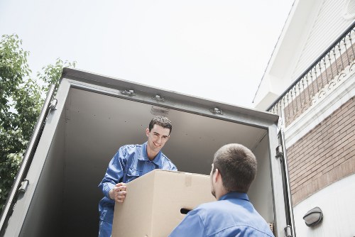 Careful handling of desks and office furniture during a local move