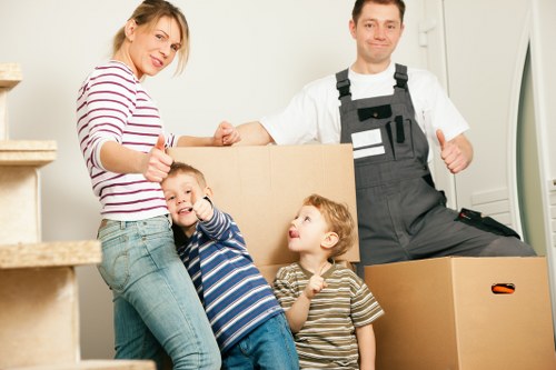 Final secure payment confirmation area for Fulham moving services